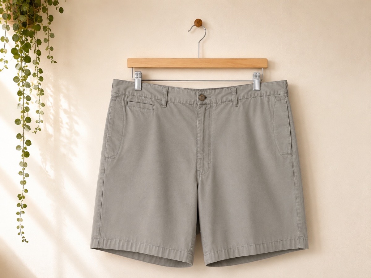 Men’s Blue Harbour by Marks & Spencer shorts in stone.