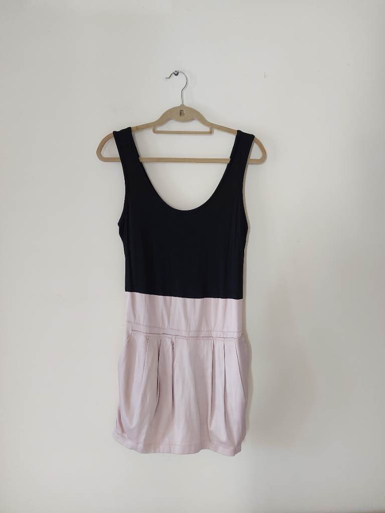 AX Paris womens black & pink mini dress size 14