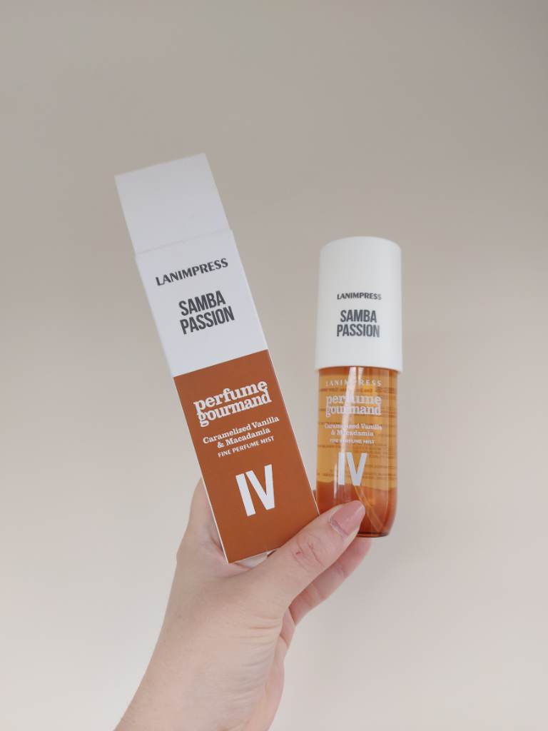 Lanimpress caramelised vanilla & macadamia fine perfume mist