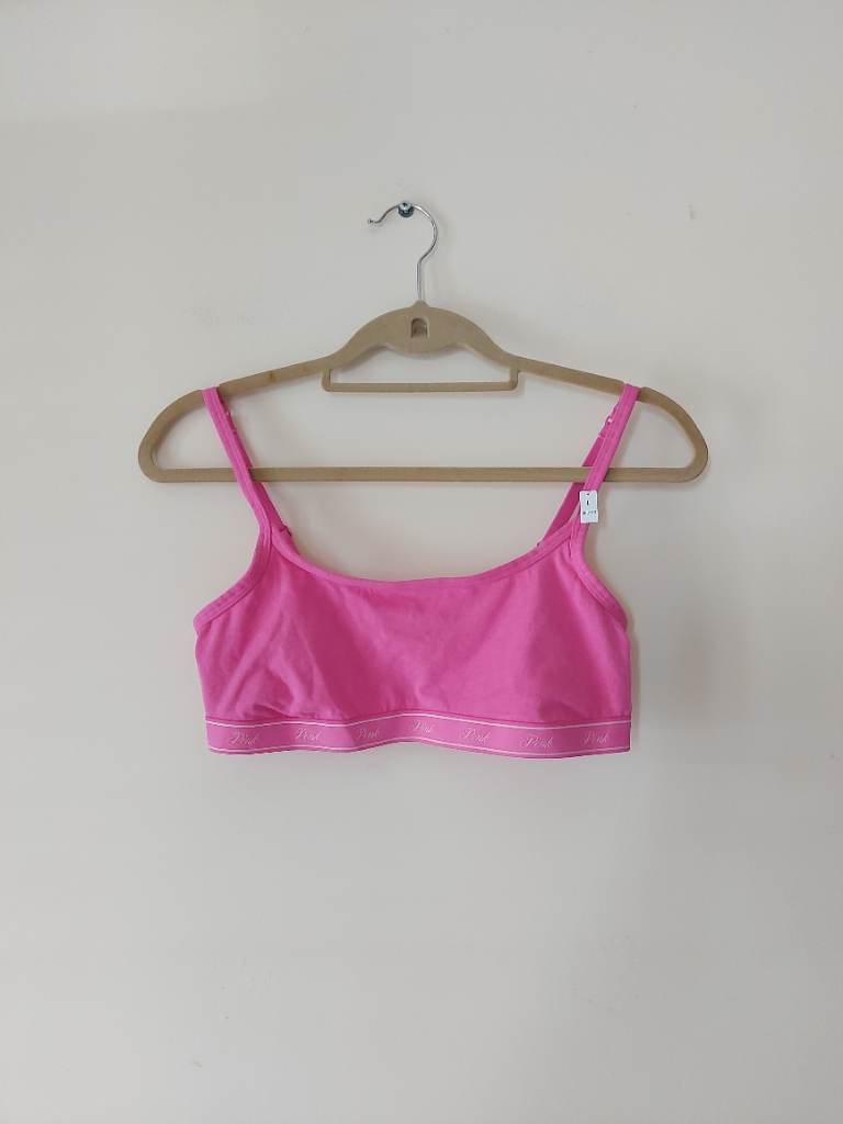 Victoria's secret pink unlined sports bra size L