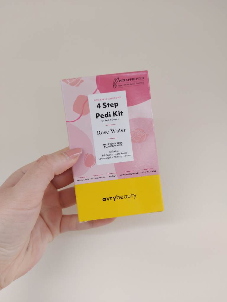 AvryBeauty 4 step pedi kit