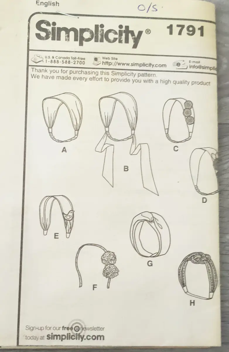 Sewing Pattern no.20