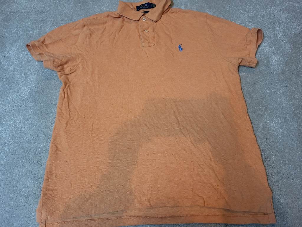 Boys mens polo shirt size large