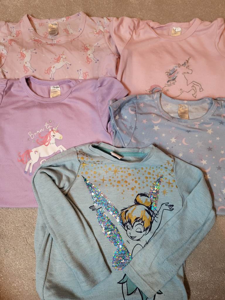 Girls age 5/6 nightie bundle of 5
