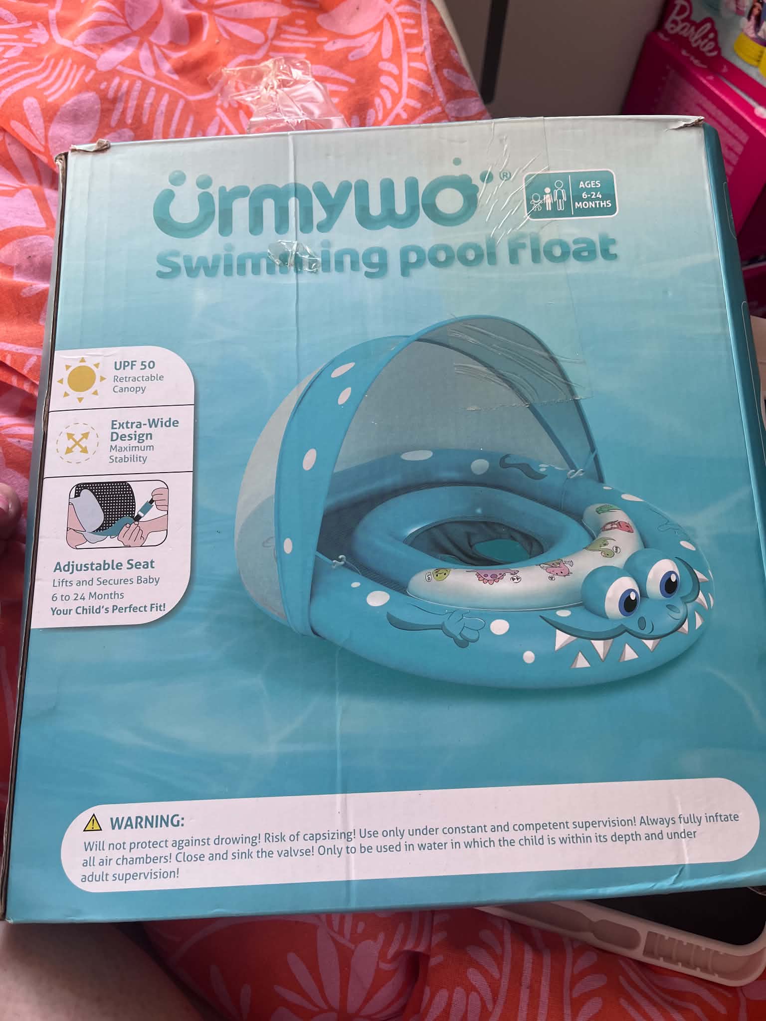 Swimming pool float