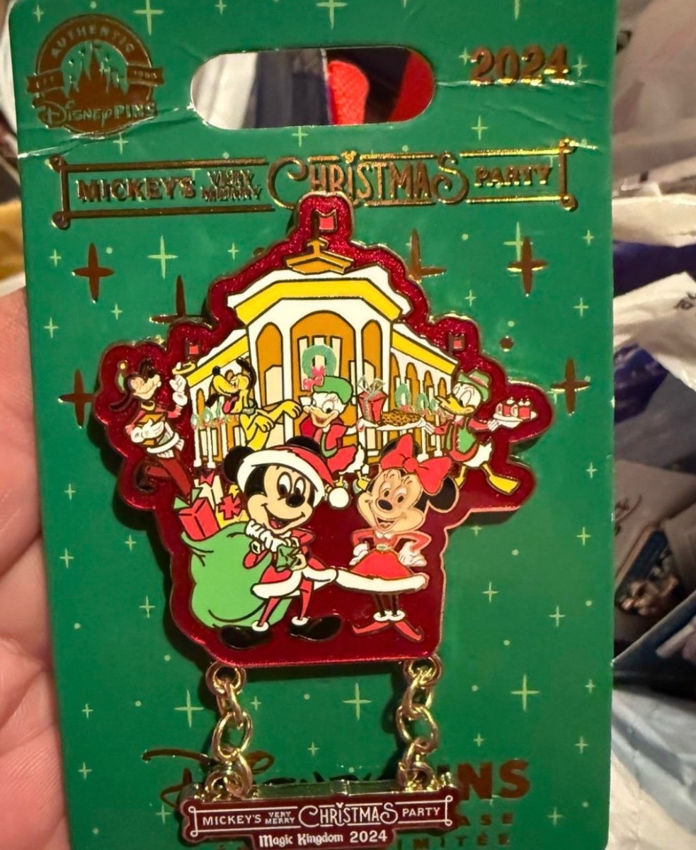 Disney’s Very Merry Christmas Party 2024 pin