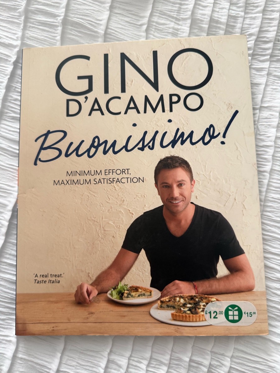 Gino D’Acampo Buouissimo cook book