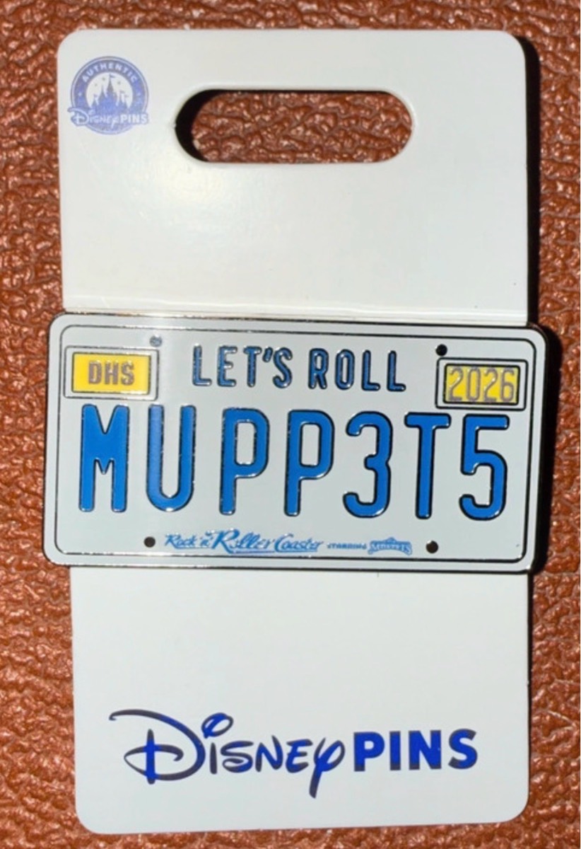 Disney’s Rock n Rollercoaster staring The Muppets pin