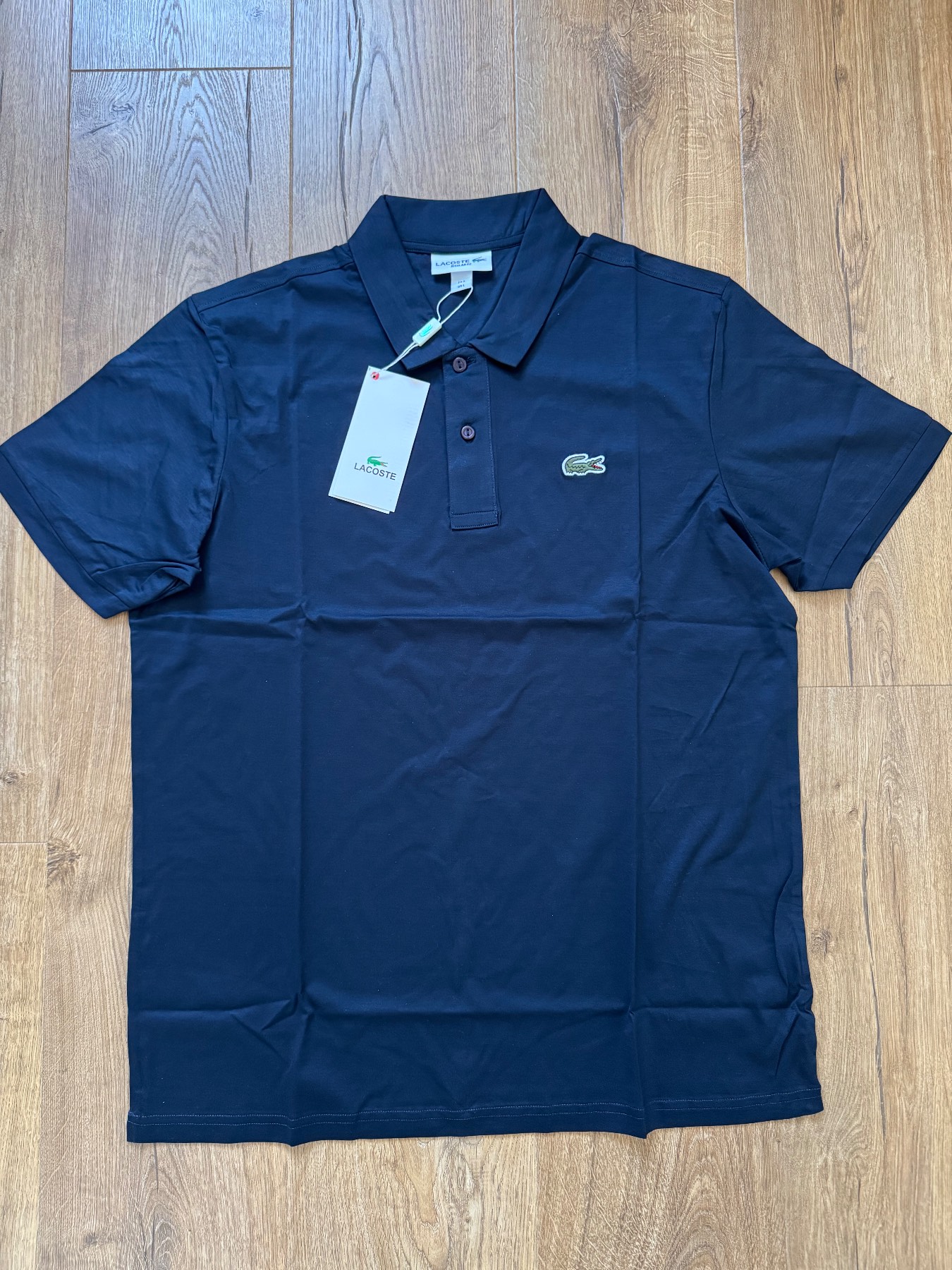 Large navy Lacoste Men’s polo shirt