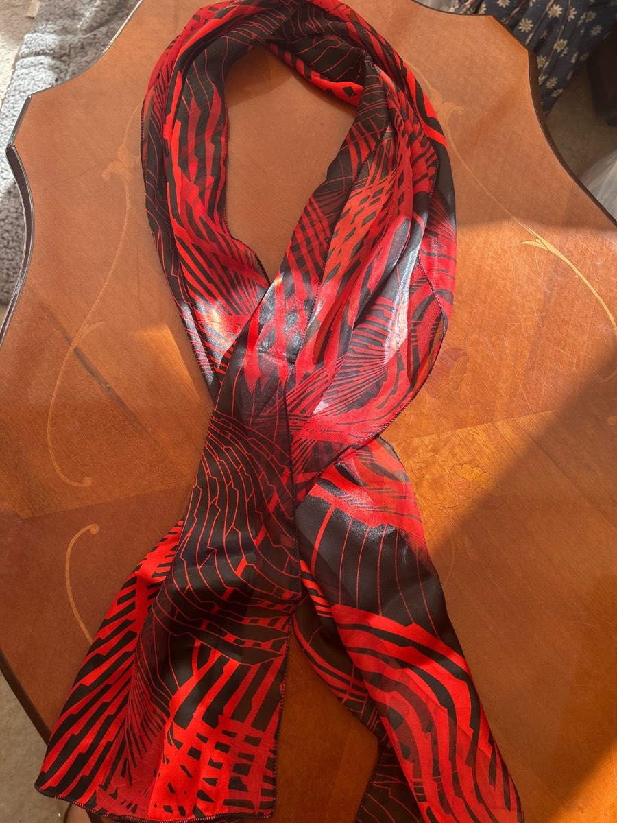 Ladies pattern scarf