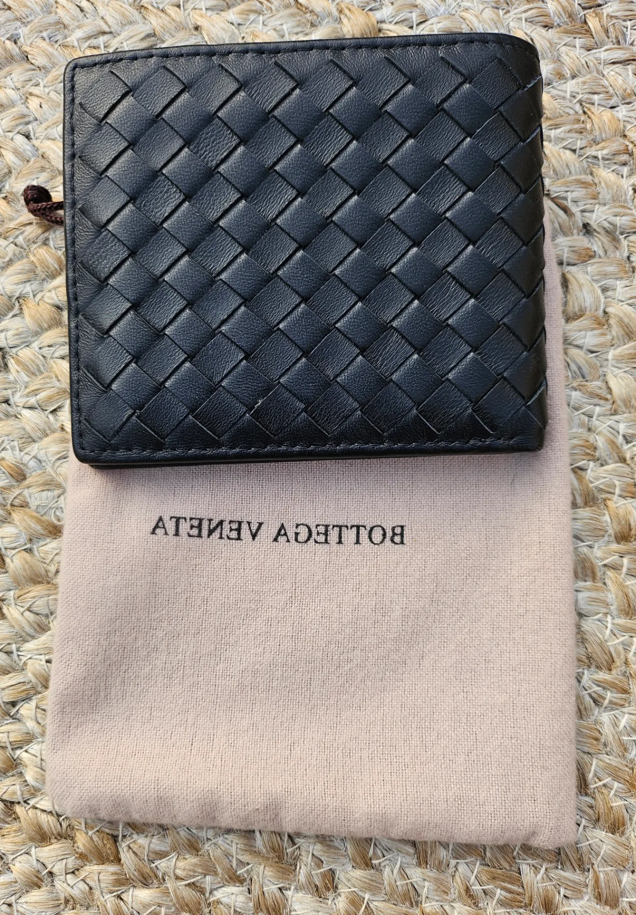 Men's black wallet