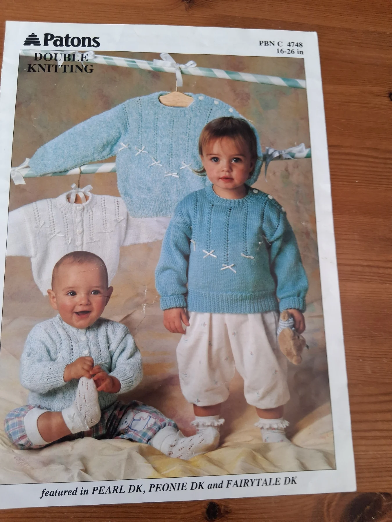 Babies knitting pattern