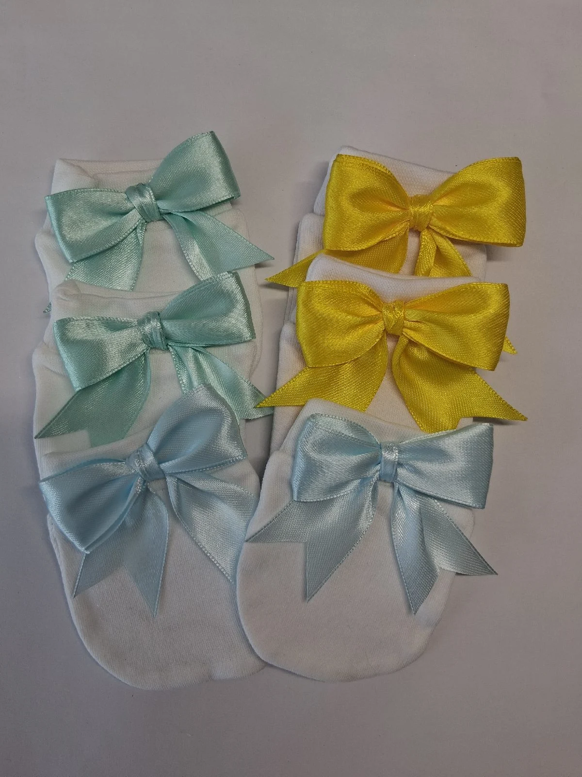 Gloves scratch mittens newborn 3 pairs