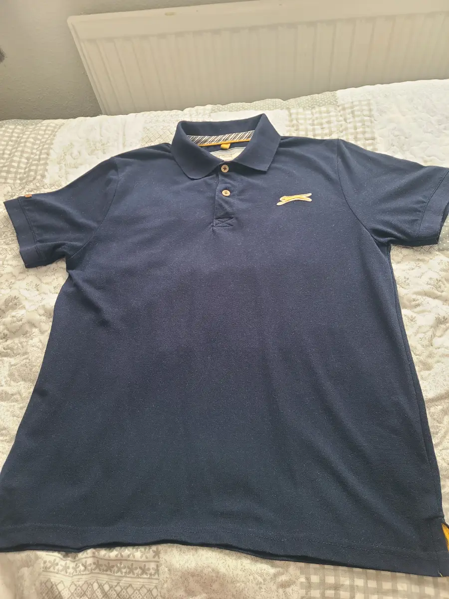 slazenger navy polo shirt