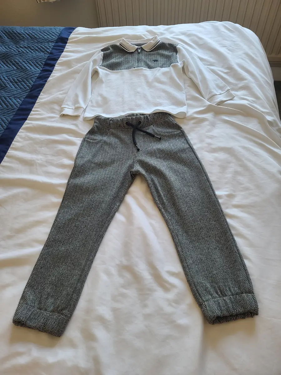 Nutmeg shirt & trousers