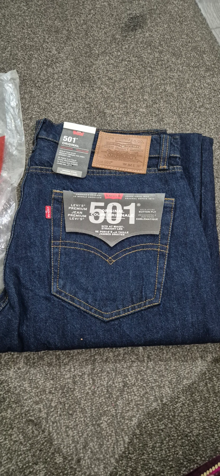 Levi's Men 501 straight leg