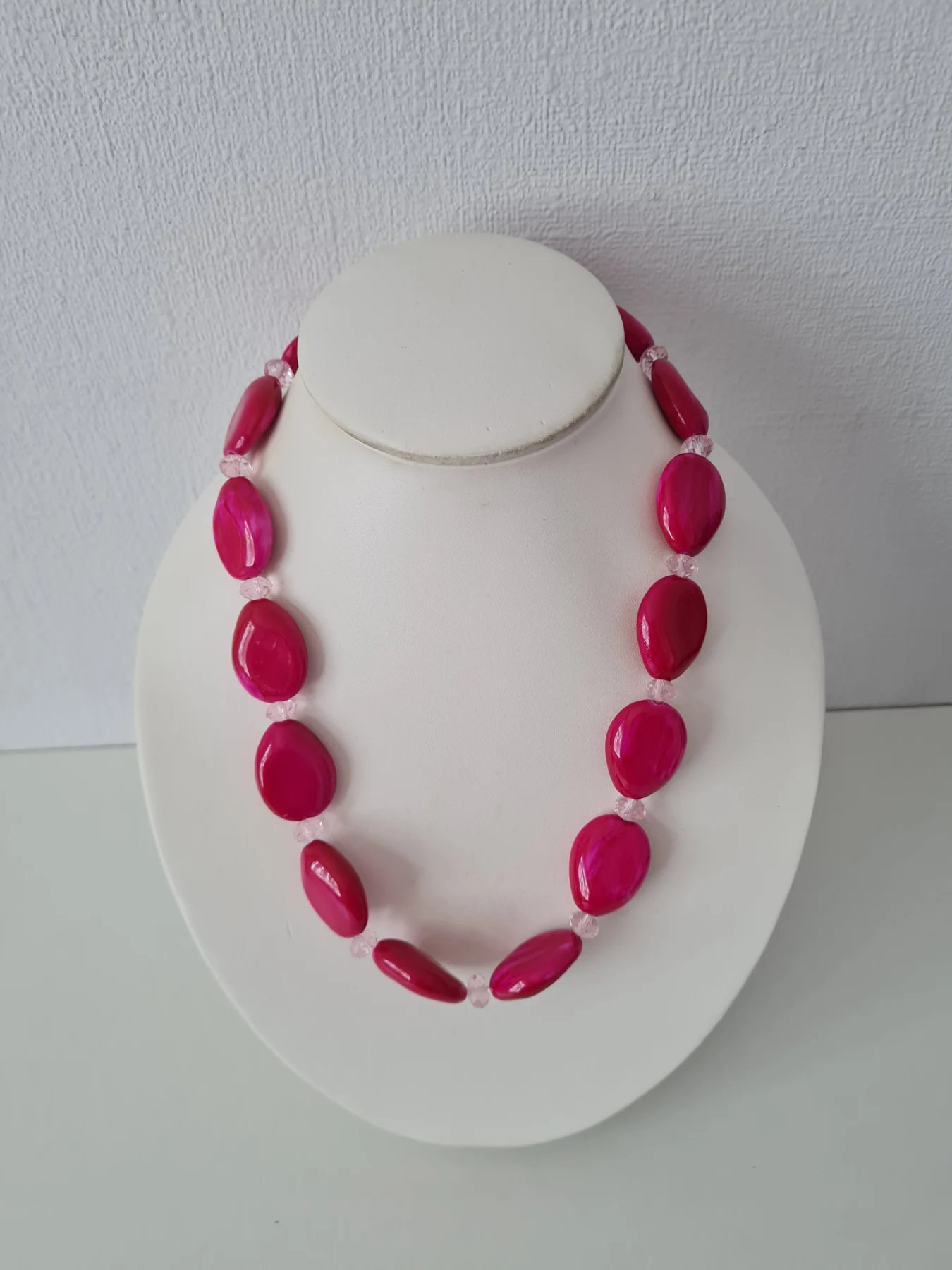 Pink Mix Beaded necklace