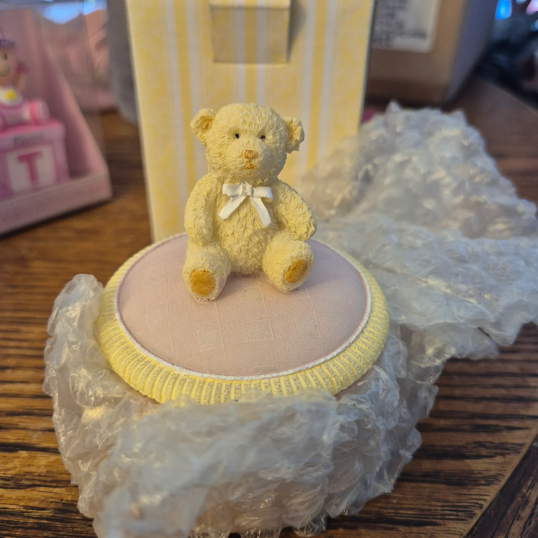 Cherished Teddy Trinket Box