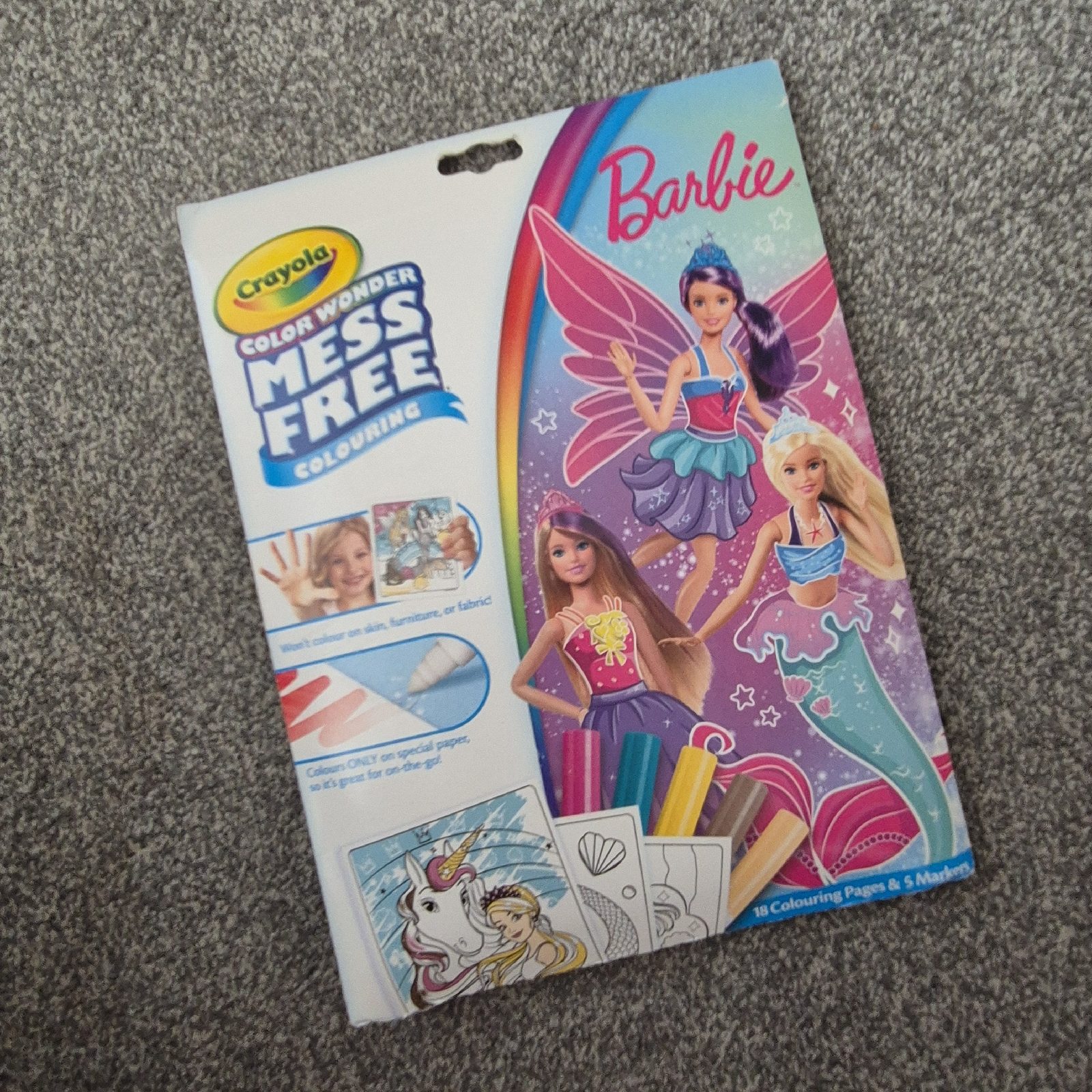 Barbie colouring