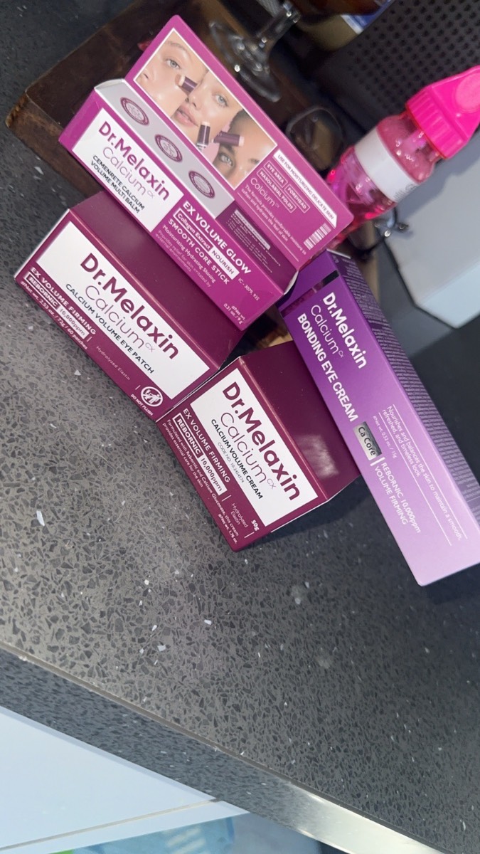 Dr.Melaxin skincare bundle.