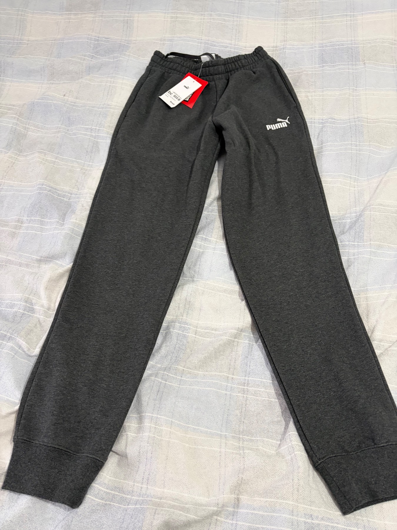 Puma grey joggers