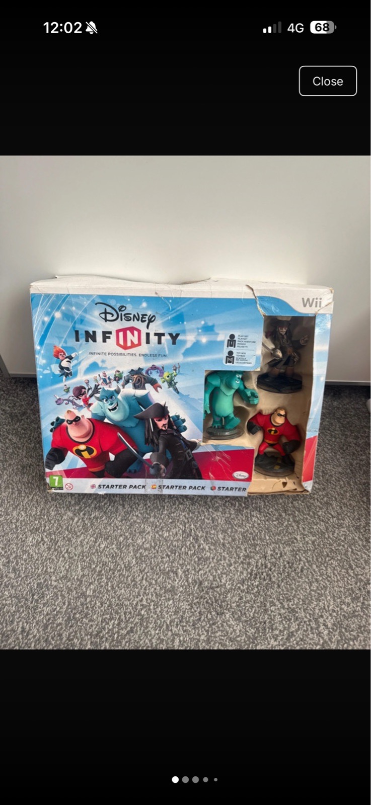 Nintendo Wii Disney infinity starter set
