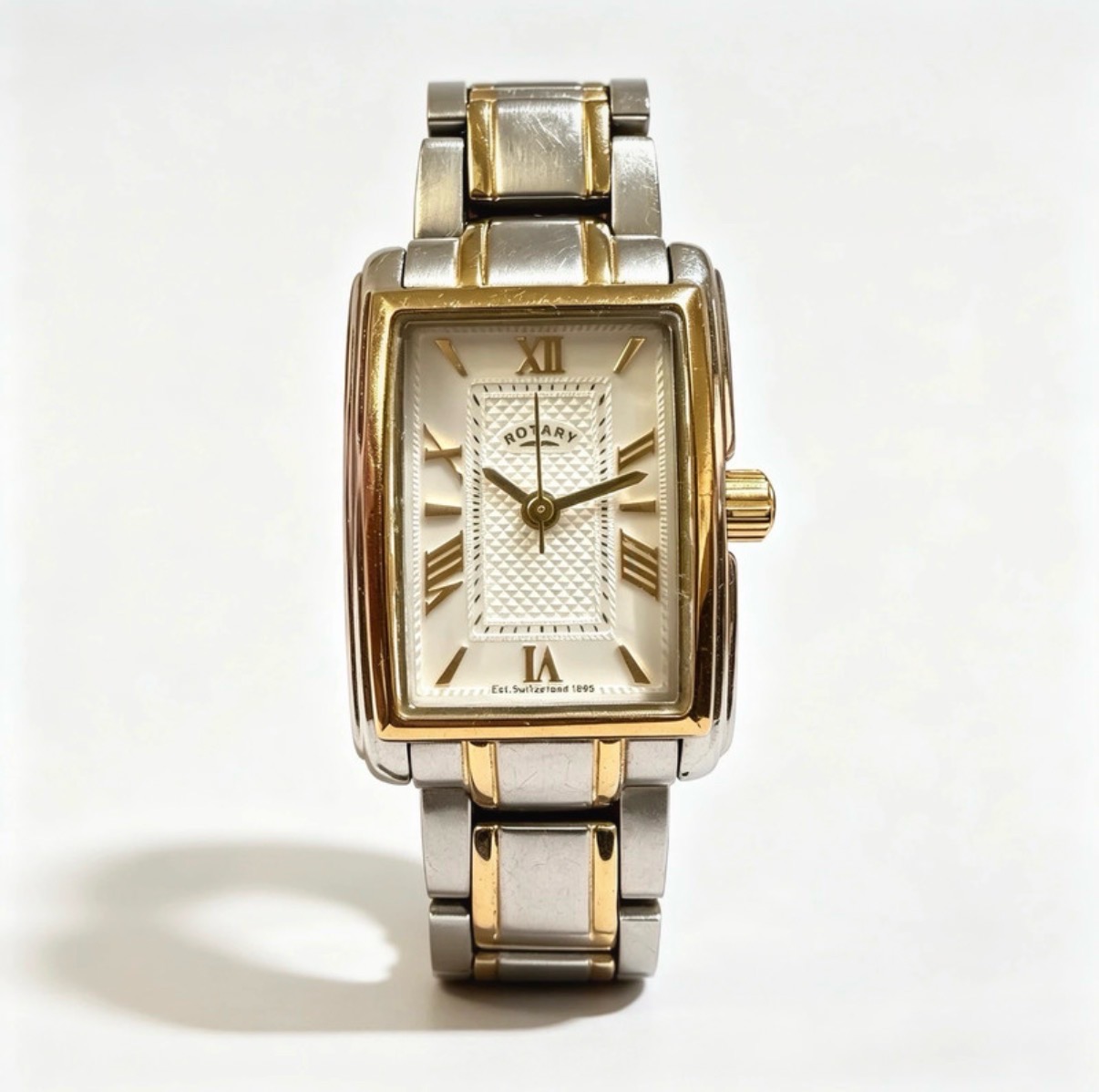 Rotary Ladies Two Tone Stainless Steel Watch