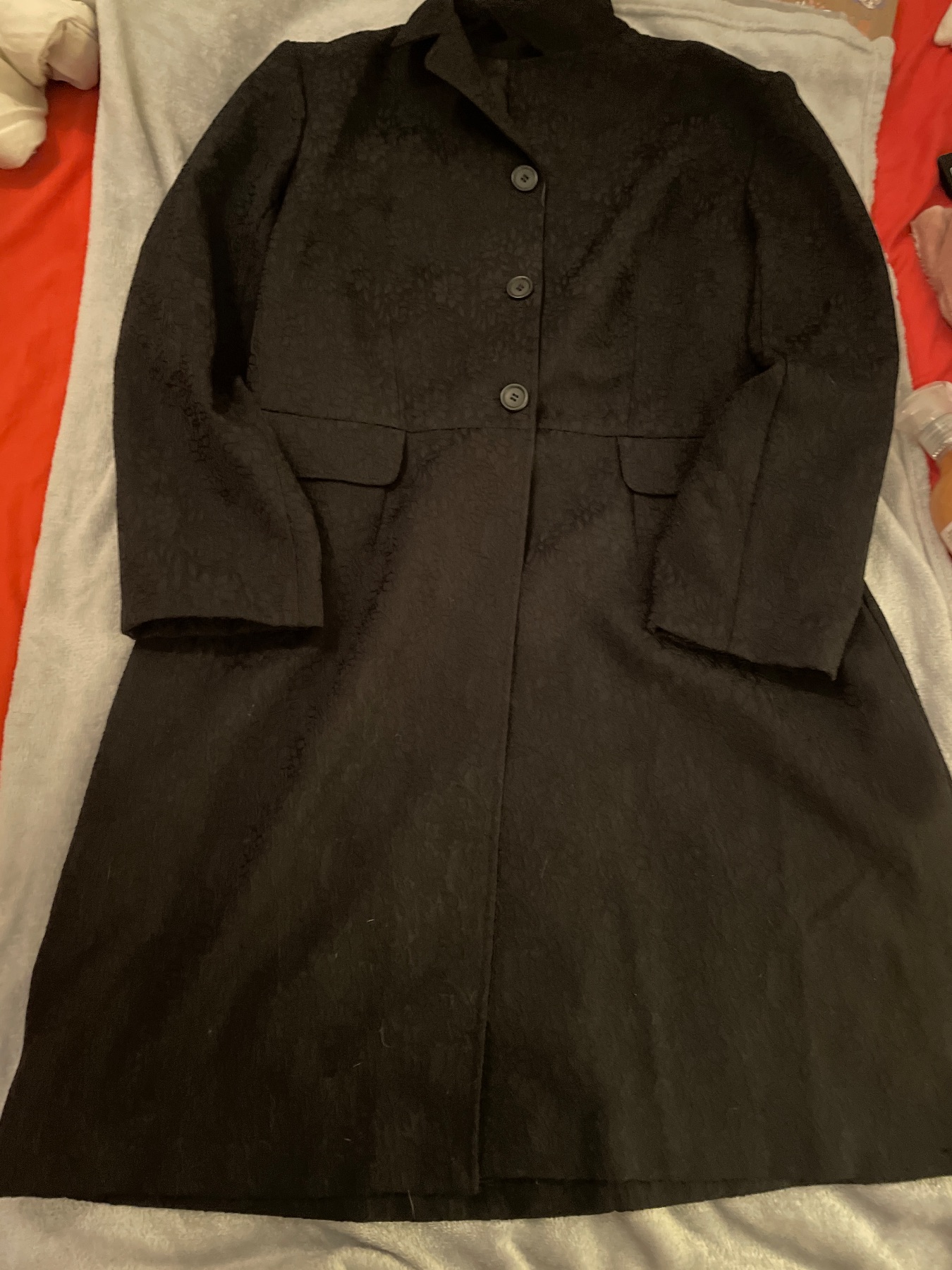 Ladies black coat