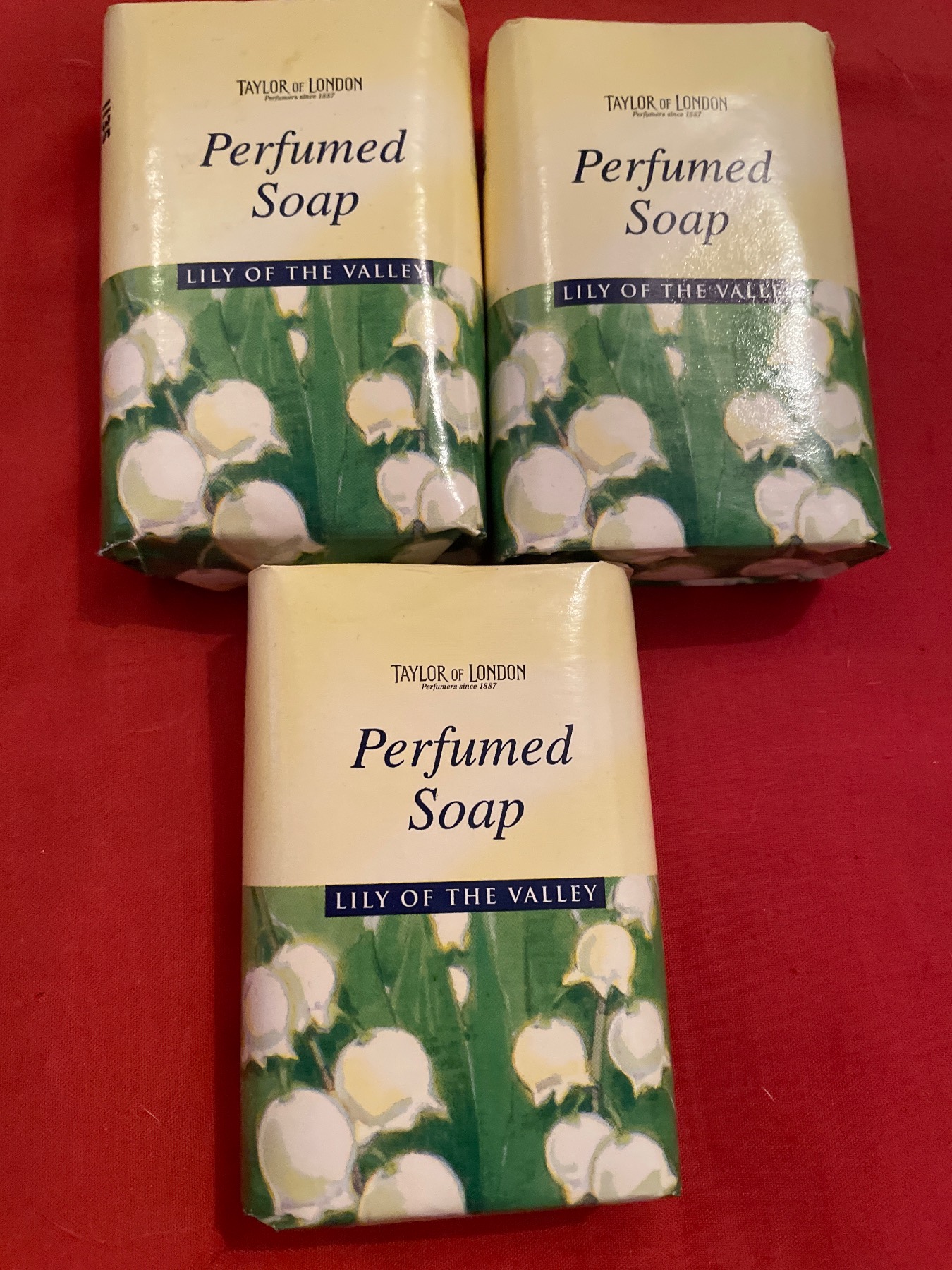 Perfumed soaps X 3