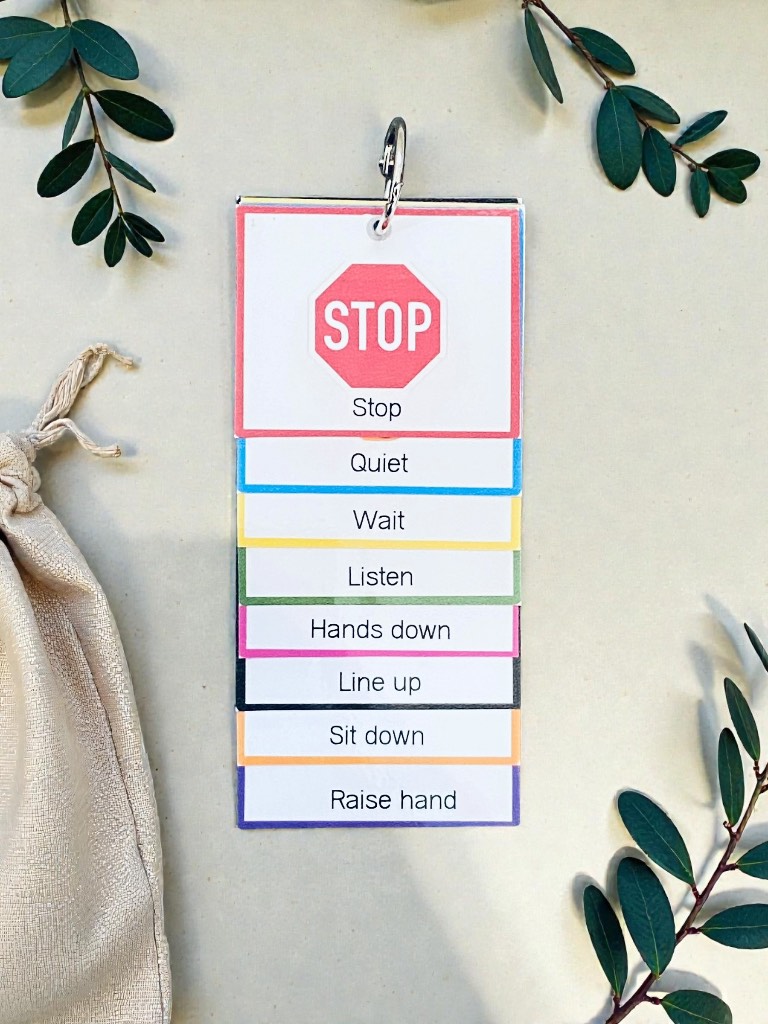 Teachers Behaviour Cue Cards / Visual Cues / Behaviour Supports / ASN