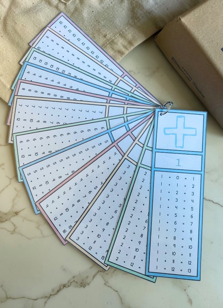 0-12 Addition Maths Flashcards Early Years Pre School Flash Cards Math EYFS