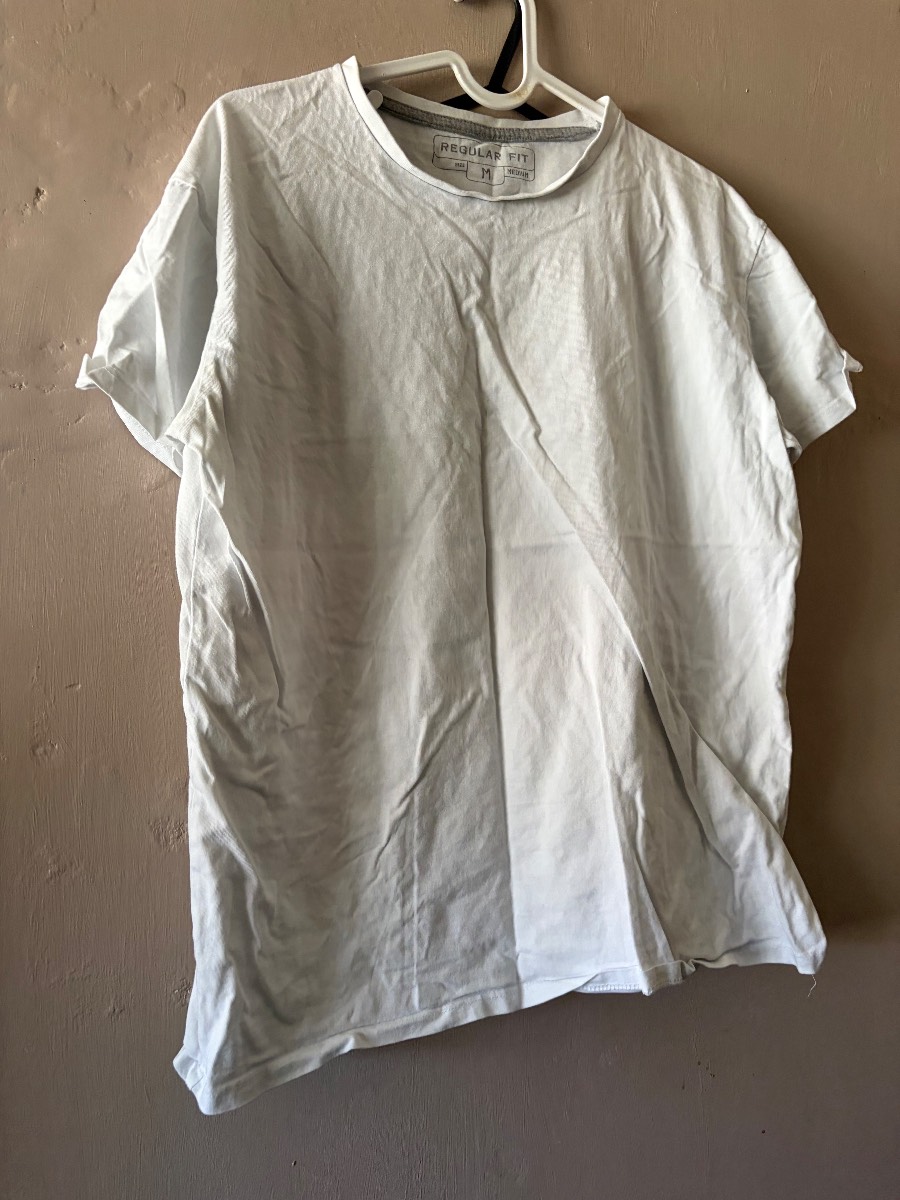 Regular Fit White T-Shirt Medium