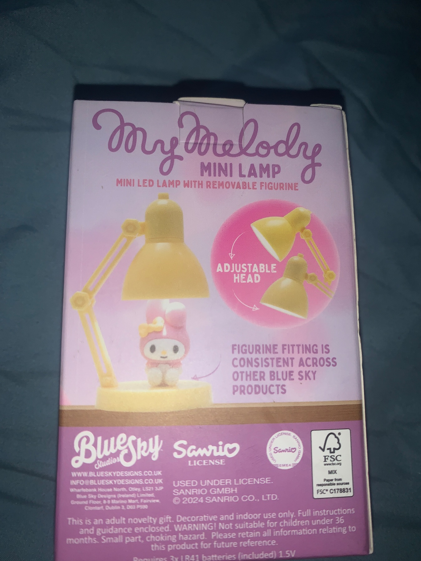 My melody mini lamp