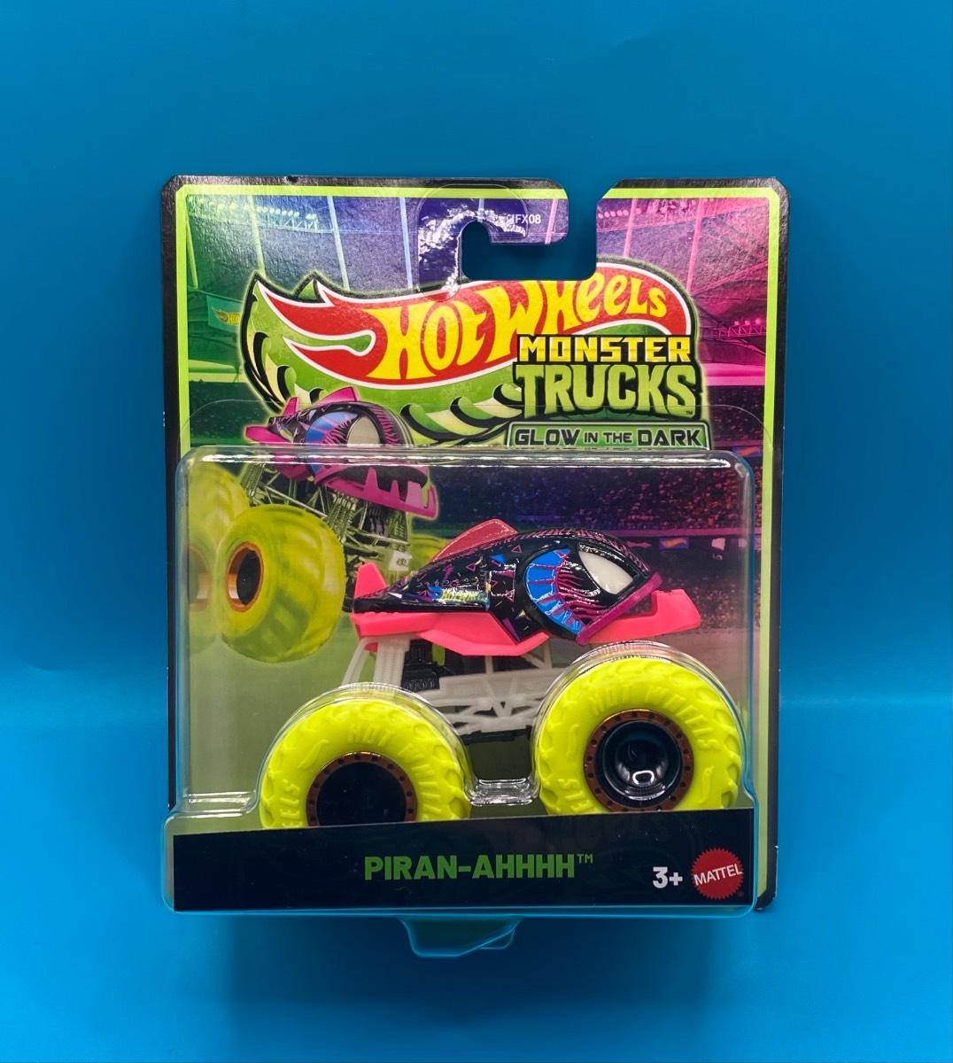 Hotwheels Glow In The Dark Monster Truck - Piran-Ahhhh