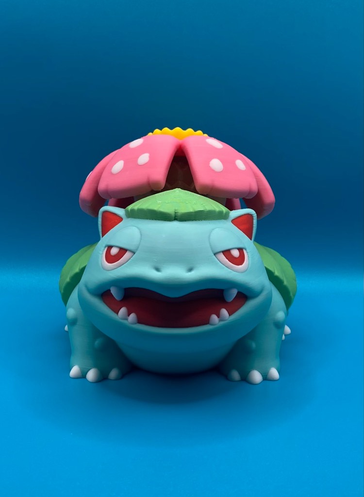 3D Printed Pokémon - 10cm Venusaur