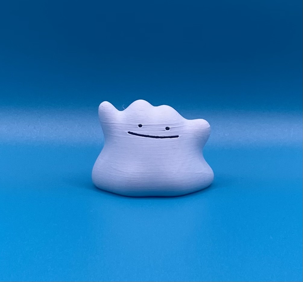 3D Printed Pokémon - 5cm Shiny Ditto