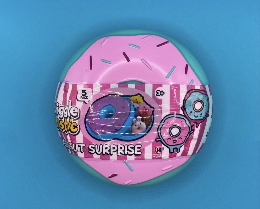 Giggle Tastic Squishy Doughnut Surprise 5 Pack - Blue
