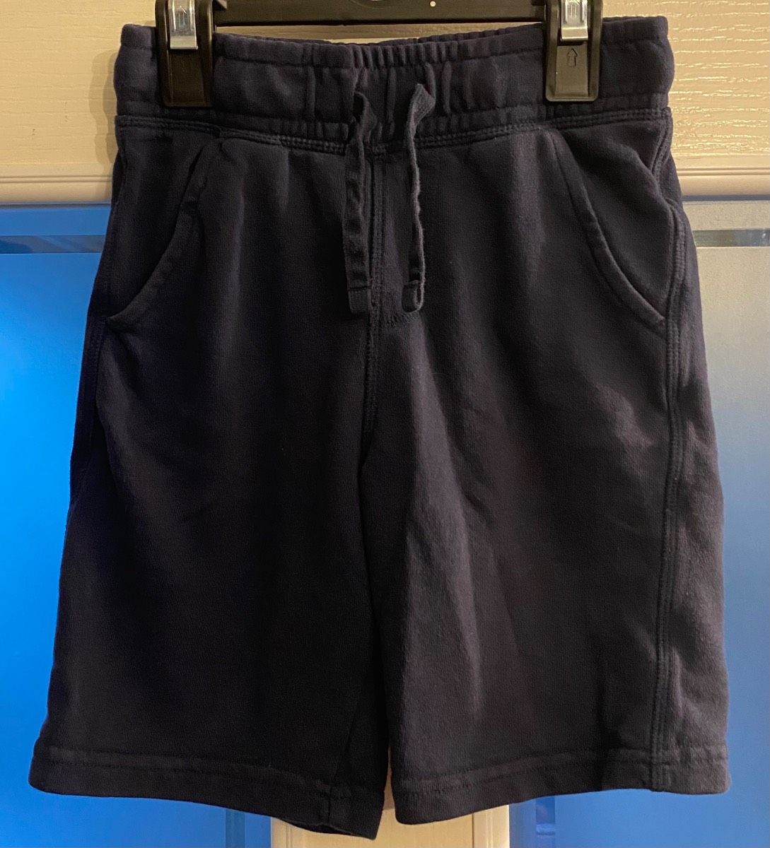 2x Navy Shorts 8-9 Years