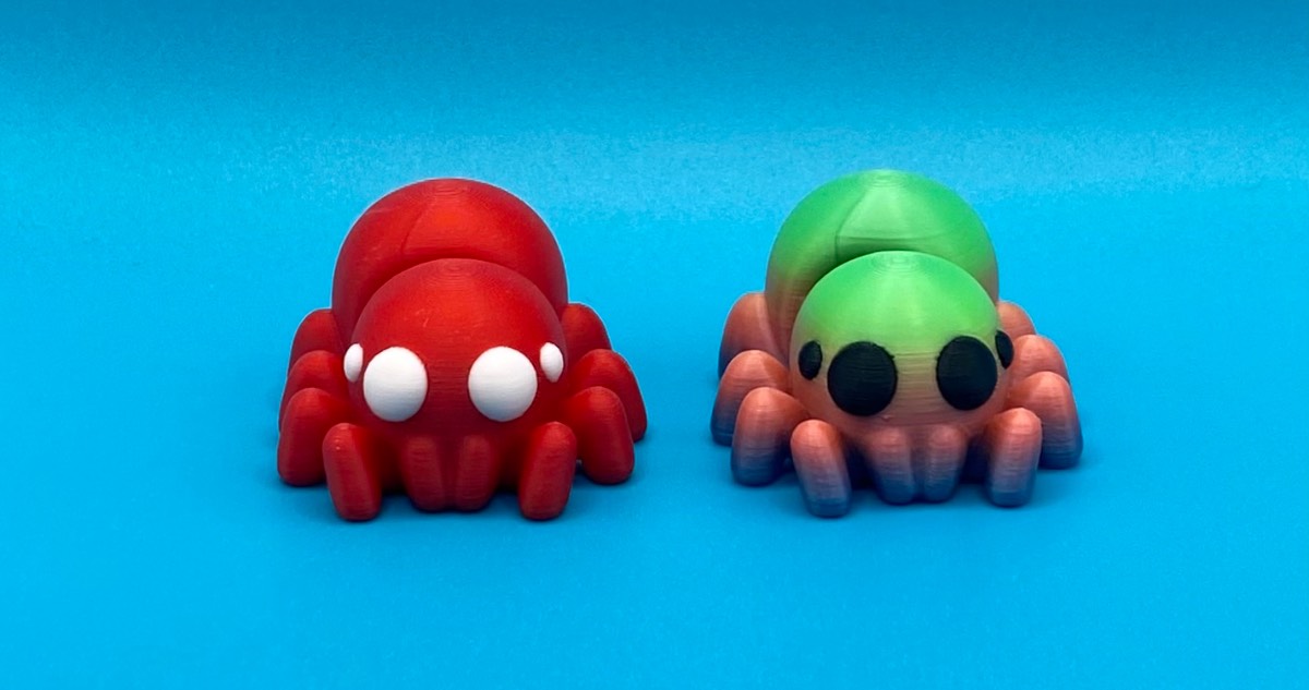 3D Printed Mini Wiggle - Spider
