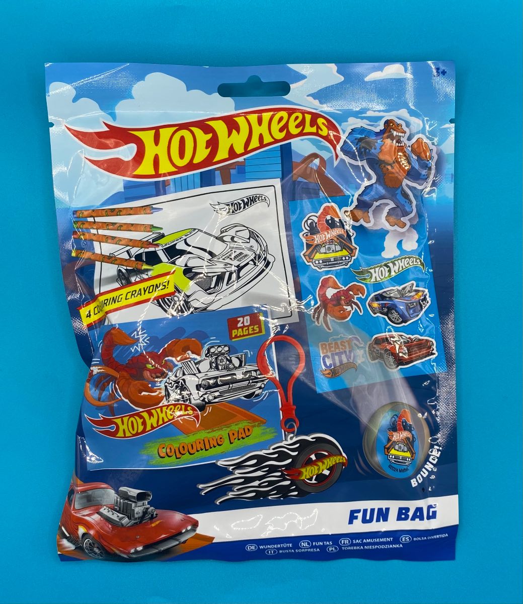 Hotwheels Fun Bag