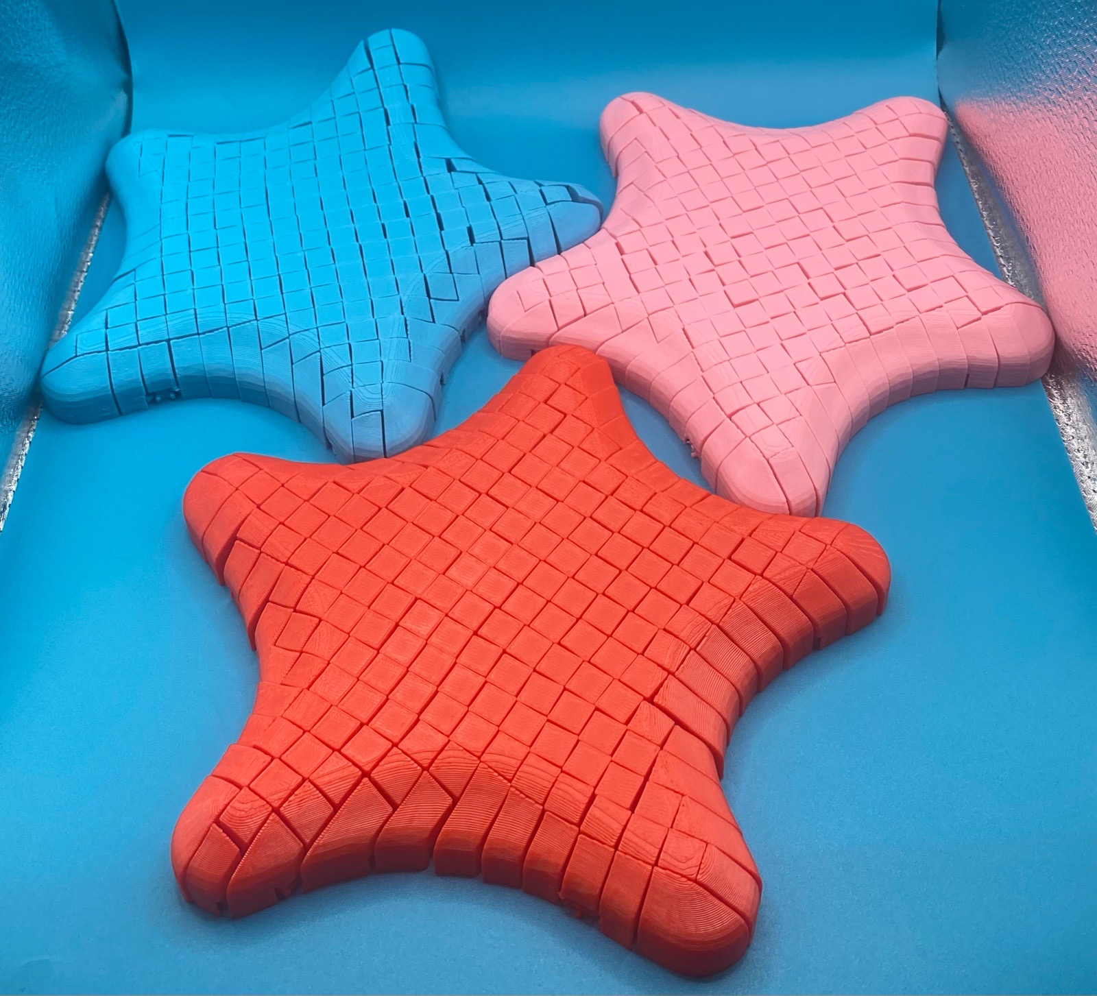 3D Printed Large Wiggle - Flexi Starfish