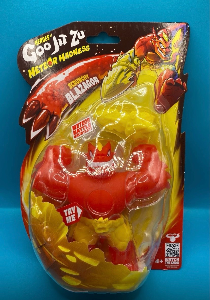 Goo-Jit-Zu Meteor Madness - Scrunchy Blazagon