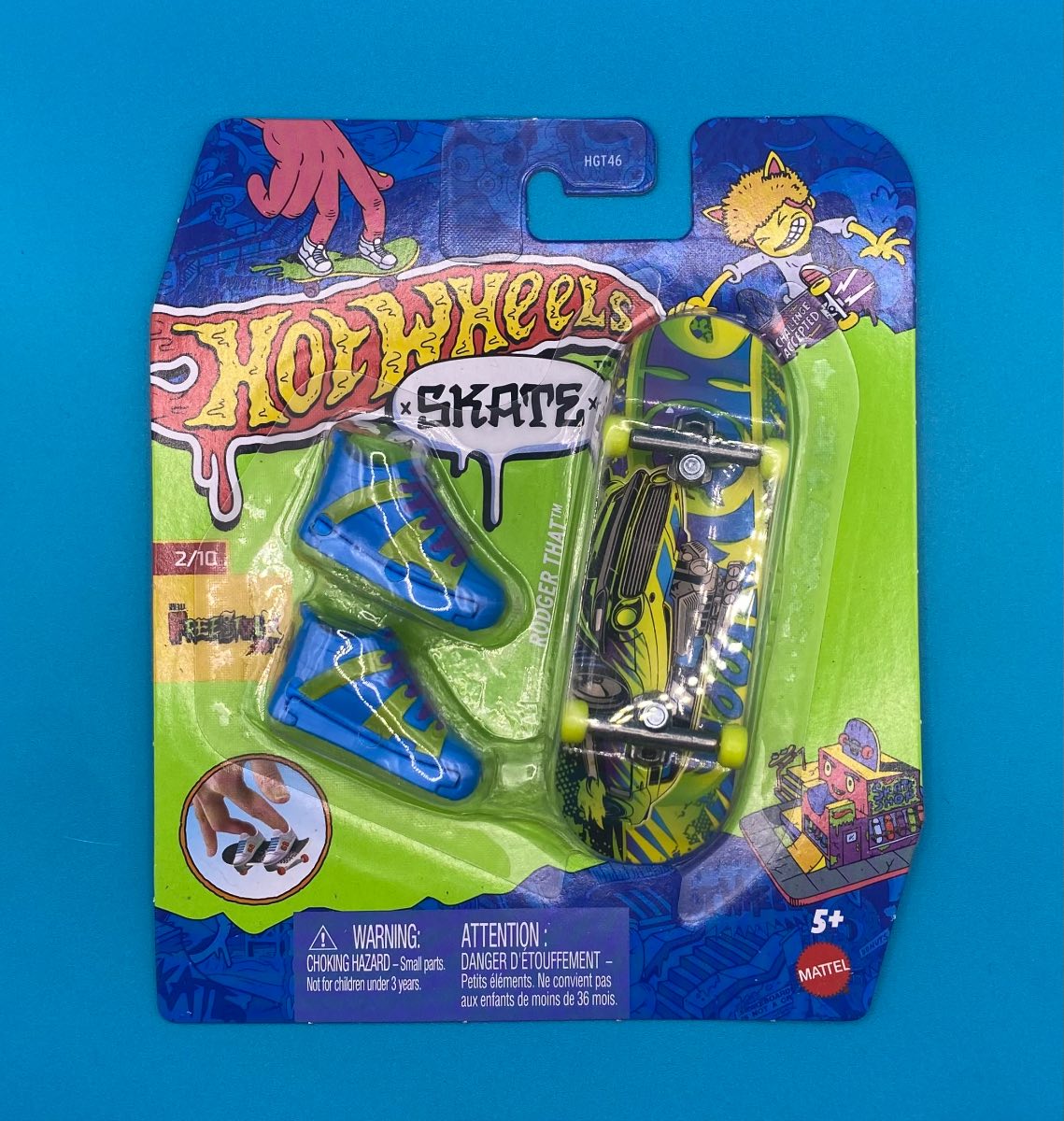 Hotwheels Finger Skateboard - Rodger That