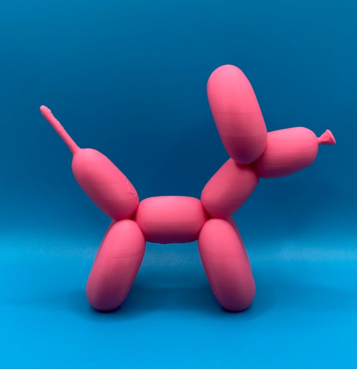 3D Printed Balloon Dog - Pink