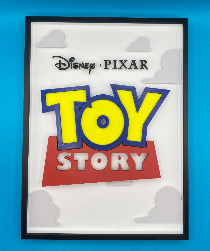 3D Printed Disney Plaque - Toy Story