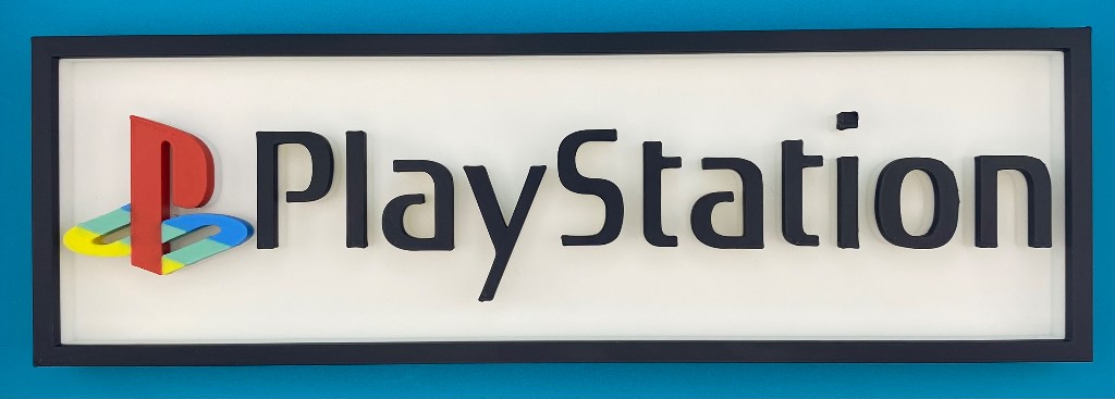 3D Printed Sign - PlayStation