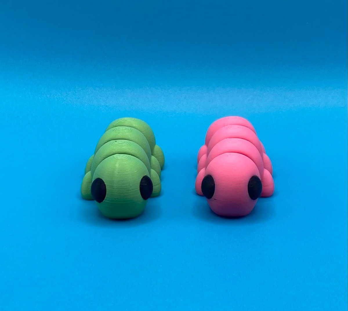3D Printed Mini Wiggle - Caterpillar
