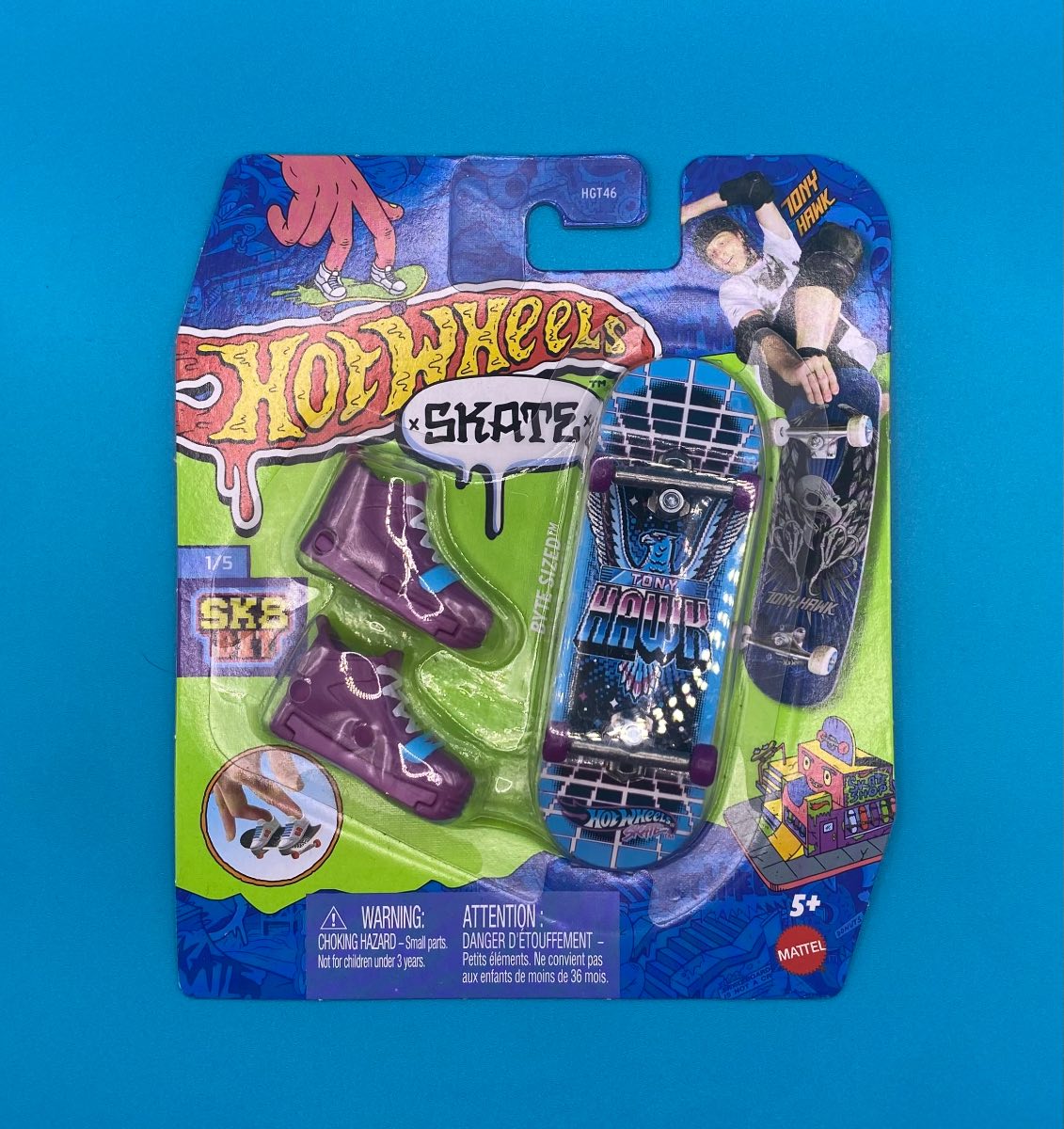 Hotwheels Finger Skateboard - Byte Sized