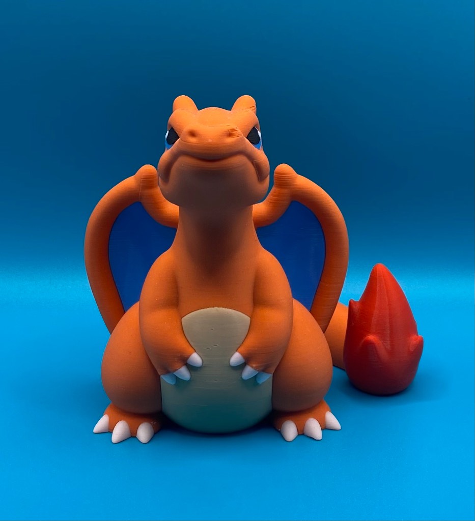 3D Printed Pokémon - 10cm Charizard