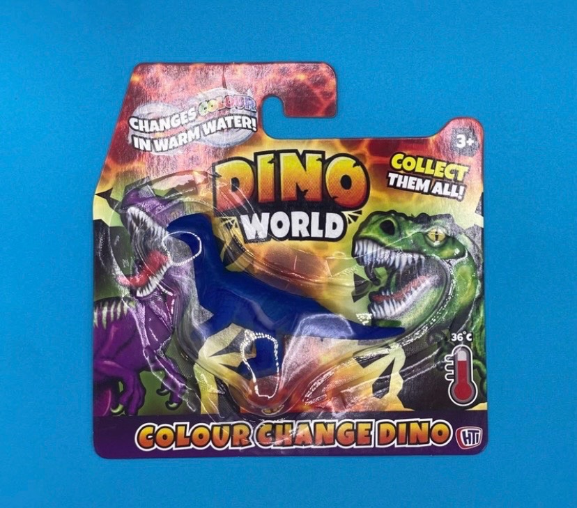 Dino World Colour Change Dinosaur - Blue